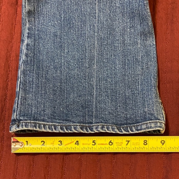 7 For All Mankind Women’s Distressed Blue Boot Cut Jeans Size 30 - Picture 16 of 16